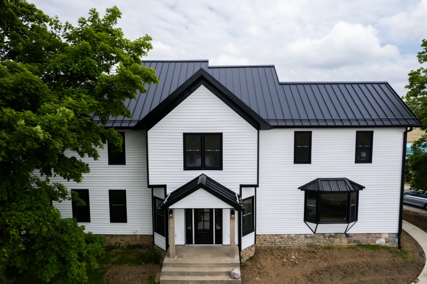 Commercial roof inspection documented in Chatham Hills
